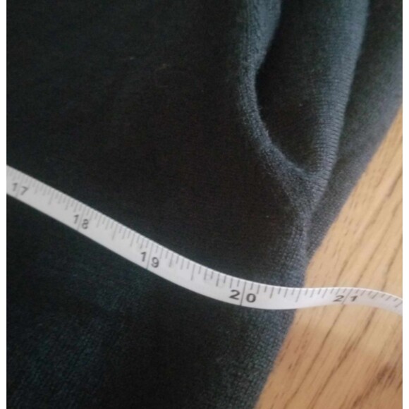 Merino Wool Blend Velocity Women Black Pullover Sweater Large - Picture 7 of 9